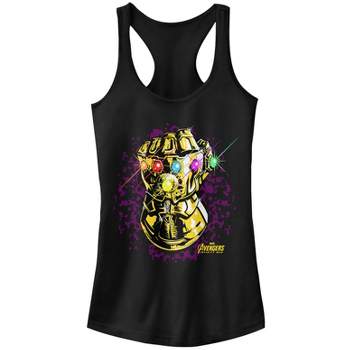 T-shirt Avengers: Stone Endgame Target Marvel : Logo Color Infinity Girl\'s Gauntlet
