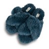 Jessica Simpson Womens Cross Band Plush Slide Slipper Slide - 4 of 4