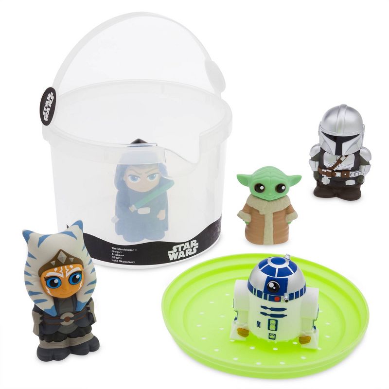 Disney Star Wars Bath Bucket Mini Figure Set, 3 of 5