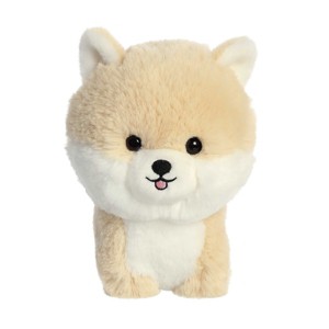 Aurora Small Pomeranian Teddy Pets Playful Stuffed Animal Brown 7" - 1 of 4