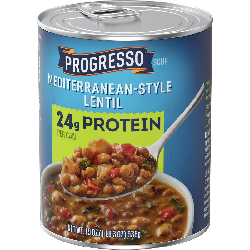 Progresso High Protein Mediterranean Style Lentil - 19oz, 4 of 9