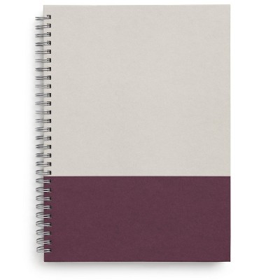 TRU RED Medium Hard Cover Ruled Notebook Gray/Purple TR55742