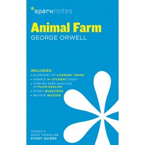 Animal Farm Sparknotes Literature Guide - by  Sparknotes & George Orwell (Paperback) - 1 of 1