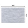 REGALWOVEN Dining Table Decor PVC Solid Washable Placemats 18 x 12 Inch 6 Pcs - 4 of 4