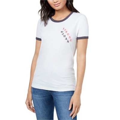 Junk Food Womens Strong Woman Basic T-Shirt