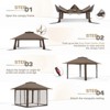 EAGLE PEAK Pop Up Gazebo with Mesh Netting - 2 of 4