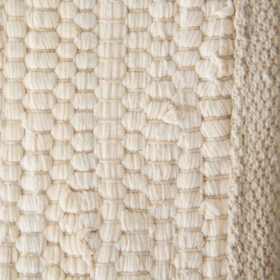 Natural Cotton Chindi Rectangular Placemats Set of 6