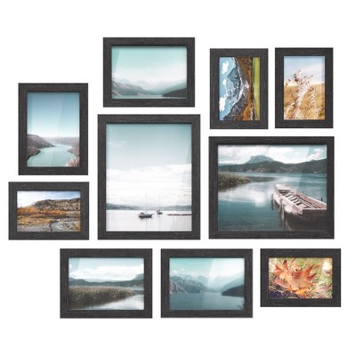 Picture Frames, Collage Picture Frames Set of 10, Two 8x10, Four 5x7, Four 4x6, Photo Frame