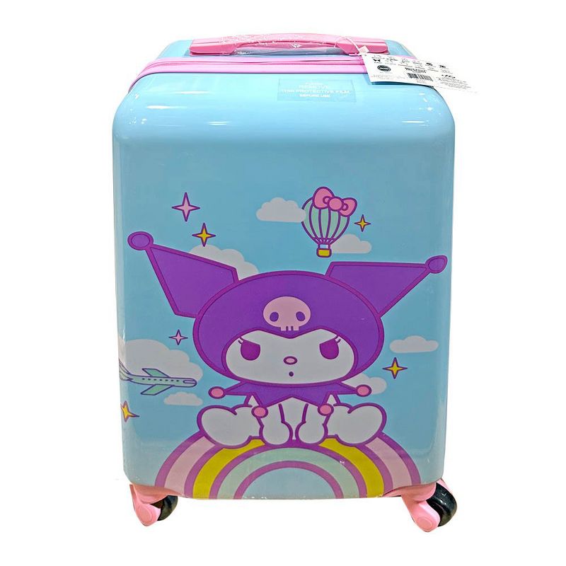 Kuromi 18" Carry On Luggage with Wheels and Retractable Handle