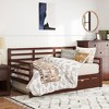CSBDHome Solid Wood Daybed With Pop-Out Trundle - 2 of 4