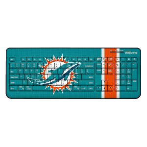 NFL AFC Teams Stripe Wireless USB Keyboard - 1 of 4