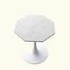 KIGFTSOD Modern Octagonal Coffee Table with MDF Table Top, Metal Base, for Dining Room, Kitchen, Living Room - 4 of 4