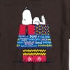 Men's - Peanuts - Snoopy Patchwork Doghouse Short Sleeve Graphic T-Shirt - 2 of 4