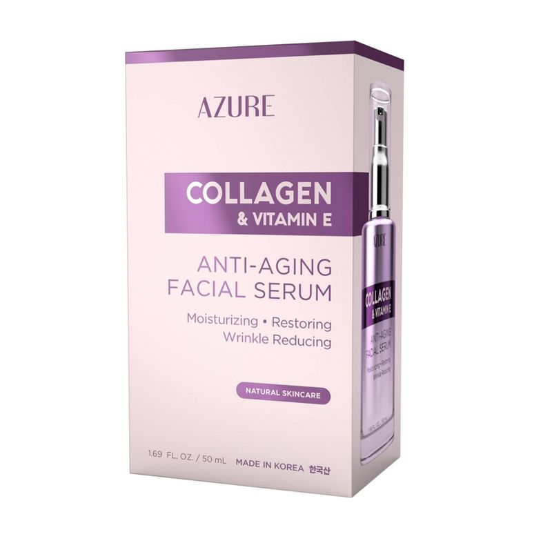 Azure Skincare Collagen and Vitamin E Facial Serum - 1.69 fl oz, 3 of 5