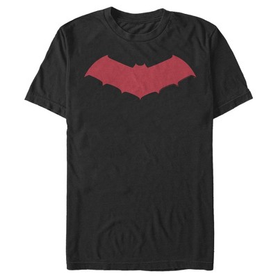 Men's Batman Logo Sleek Wing T-shirt - Black - X Large : Target