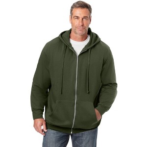KingSize Fleece Zip-Front Hoodie - 1 of 4