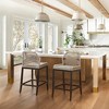Arceso 26.5"H Counter Height Bar Stools , Boho-Style Rattan Chairs - 2 of 4