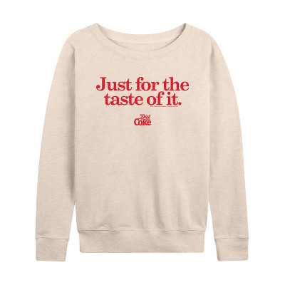 Women's - Diet Coke - Just For The Taste Of It Lightweight French Terry Slouchy