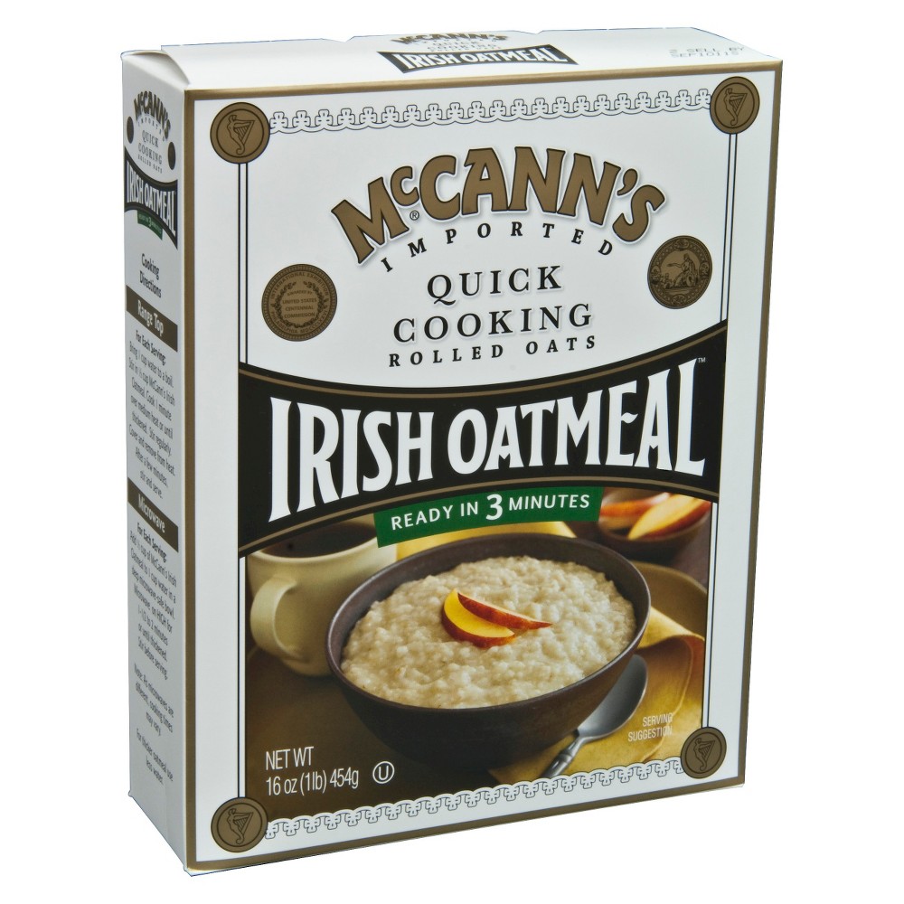 UPC 072463000217 product image for McCann's Quick Cooking Rolled Oats Irish Oatmeal - 16oz | upcitemdb.com