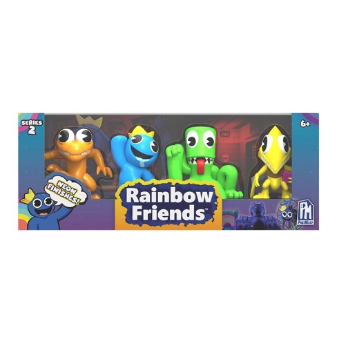 Rainbow Friends Neon Series 2 Mini Figure Set - 4pk : Target