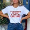Simply Sage Market Women's Cost Like Christmas Short Sleeve Graphic Tee - 2 of 4