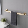 ChicFurnit Bathroom Towel Holder 5 Piece Set for Wall Mounted Storage and Corrosion Resistant Design, Gold, 24.3"*6.2"*3.3" - 2 of 4