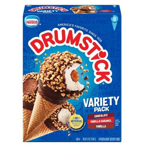 Nestle Drumstick Variety Ice Cream Cones - 8ct : Target