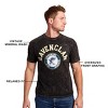 Harry Potter Ravenclaw Varsity Men's Blue Vintage Mineral Wash Crew Neck Short Sleeve T-shirt - 3 of 4