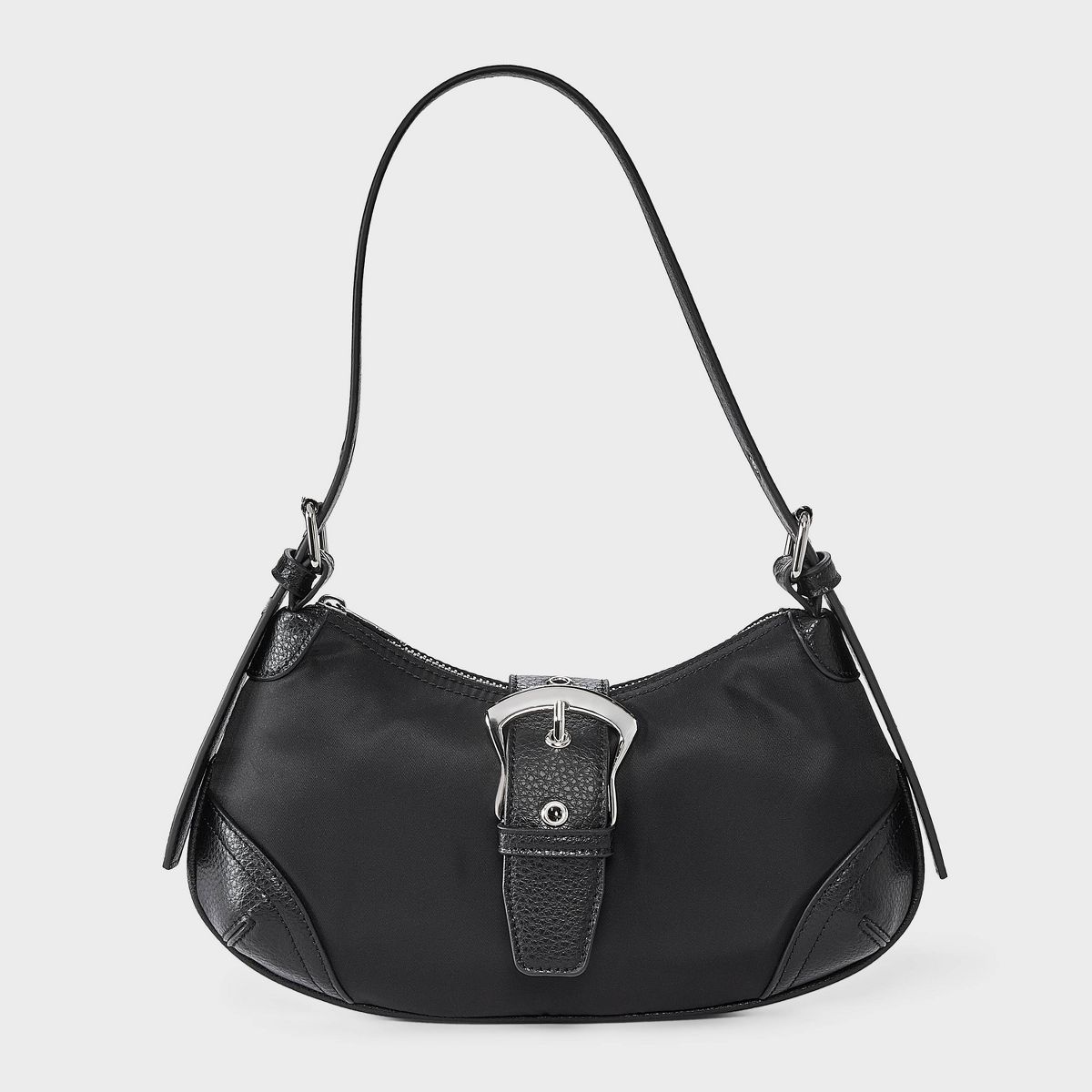 Curved Buckle Shoulder Bag - Wild Fable™