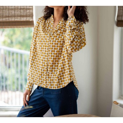 Women's Aphrodite Button Up Shirt - MERSEA