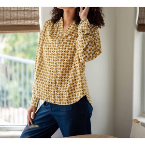 Women's Aphrodite Button Up Shirt - MERSEA - 1 of 4