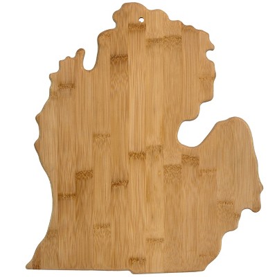 Totally Bamboo Michigan State Cutting Board 13.25" x 11.75"