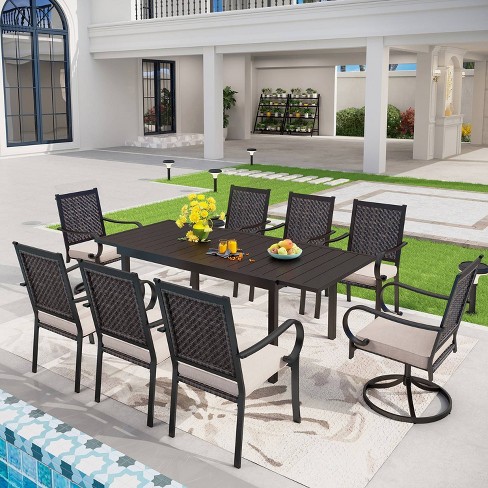 Target outdoor store dining tables