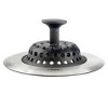 OXO Good Grips Silicone Sink Strainer with Stopper 13184900 - The Home Depot
