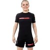 Tatami Fightwear Women's Global Short Sleeve Rashguard - Black - image 2 of 2