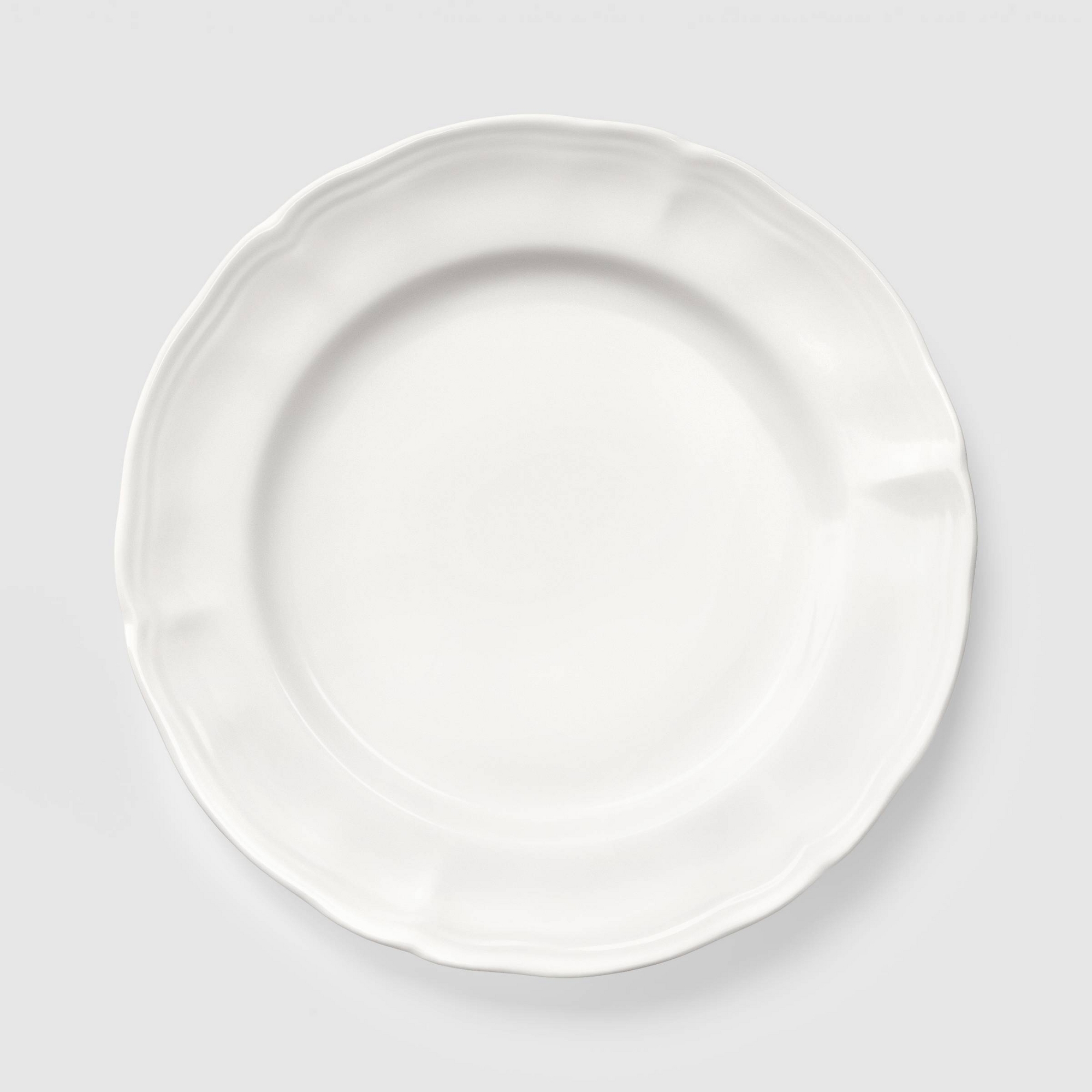 Stoneware Legacy Heirloom Dinner Plate Ivory - Threshold™