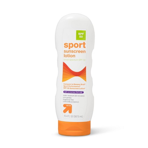 Sport Sunscreen Lotion - Spf 50 - 10.4 Fl Oz - Up & Up™ : Target