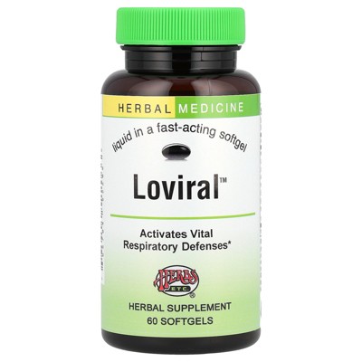 Herbs Etc. Loviral™, 60 Softgels