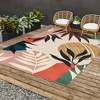 Marta Barragan Camarasa Modern tropical sunrise G Outdoor Rug - Deny Designs - 3 of 4