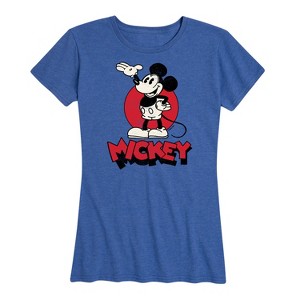 Women's - Disney - Mickey Heritage Short Sleeve Graphic T-Shirt - 1 of 4