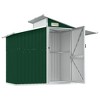 vidaXL Garden Shed Green Galvanized steel 106.3 x 51.2 x 82.2 in Durable - 4 of 4