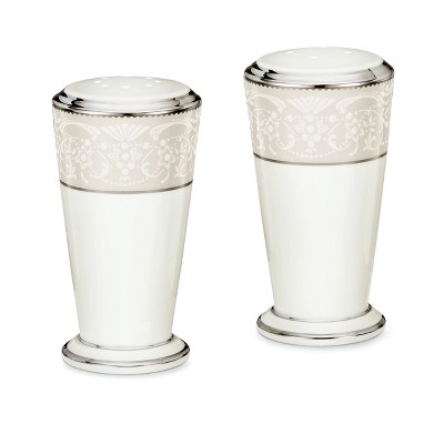Noritake Silver Palace Salt & Pepper Shakers