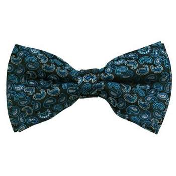 Men's Paisley Color 2.75 W And 4.75 L Inch Pre-Tied adjustable Bow Ties