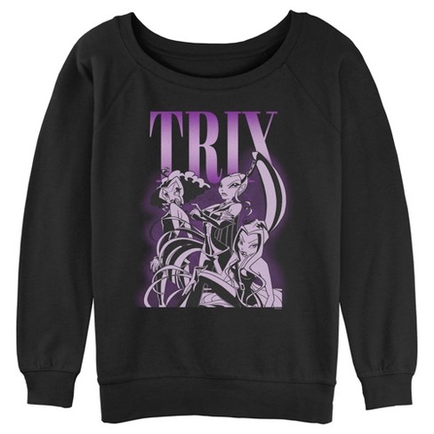 Junior's Winx Club Trix Group Shot Sweatshirt - image 1 of 4