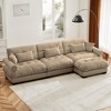 Christopher Knight Home Clare Modular Oversized Button Tufted Velvet Sectional Sofa with Movable Ottomans - 2 of 4