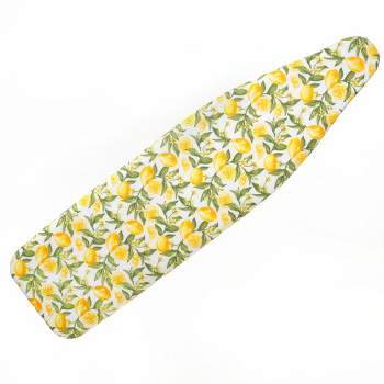 Juvale Ironing Board Padded Cover, Lemon Print Design (15 x 54 Inches)