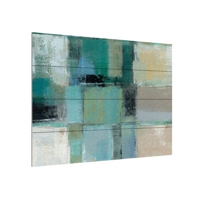 Trademark Fine Art -Silvia Vassileva 'Island Hues Crop Ii' Multi Panel Art Set