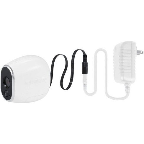 arlo camera wired power