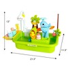 Easy Playhouse 4-In-1 Play Sink, Running Water Faucet, Kitchen & Bath Toys - 2 of 4
