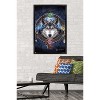 Trends International Brigid Ashwood - Celtic Wolf Guide Framed Wall Poster Prints - 2 of 4